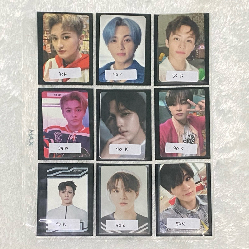 NCT PHOTOCARD MARK HAECHAN JENO CHENLE UNIVERSE TRADING CARD NCT HOME THE DREAM SHOW TDS 2 3 RESONAN