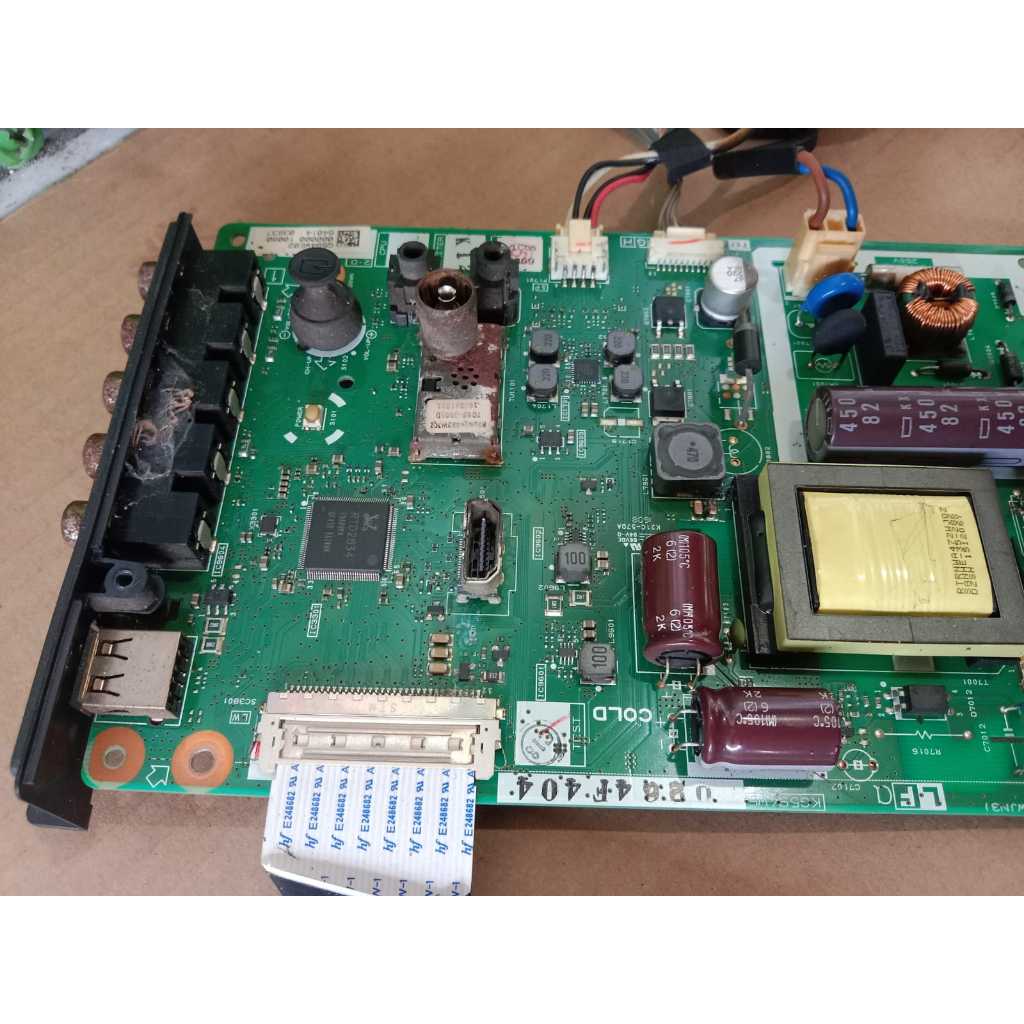 ori utuh copotan Mesin TV LED LCD Sharp LC 24LE175i mobo LC24LE175i 2