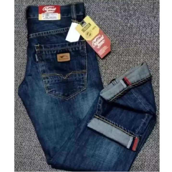 Celana Panjang Jeans Cardinal-Celana Panjang Pria-Celana jeans standar slimfit jeans