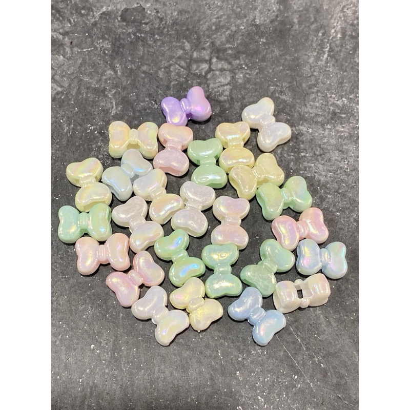 25gram mote pita lubang besar warna marshmallow