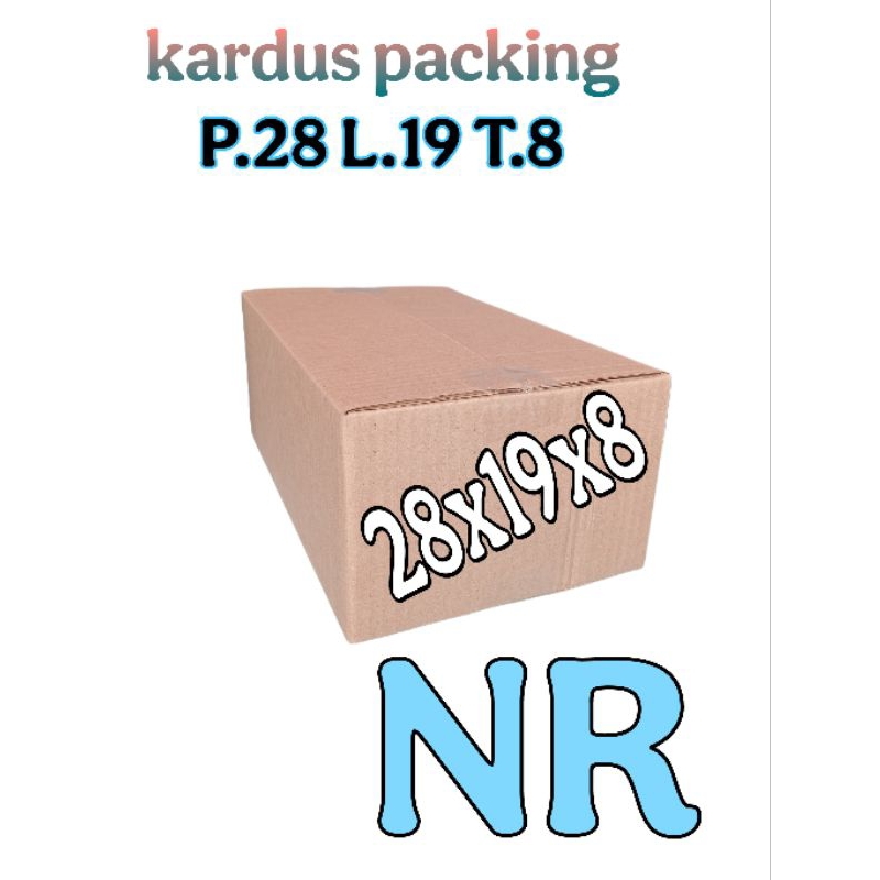 

kardus packing UK 28x19x8 kardus besar kardus kecil