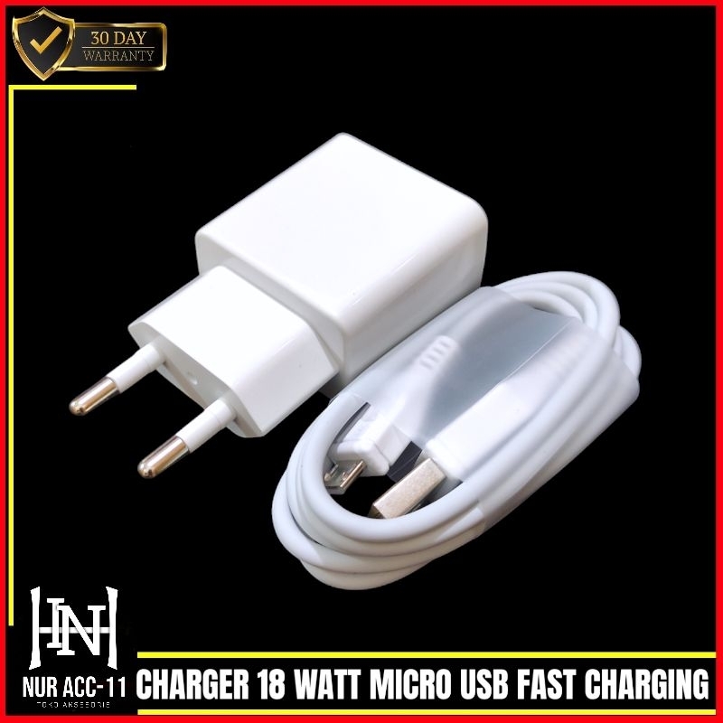 Charger Original VIVO V11 V3 Max X21 Y19 Z1 Pro V15 Micro USB Fast Charging 18 Watt
