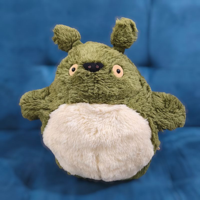 Boneka My Neighbor Totoro Hijau Bulu Vintage Classic Original Studio Ghibli