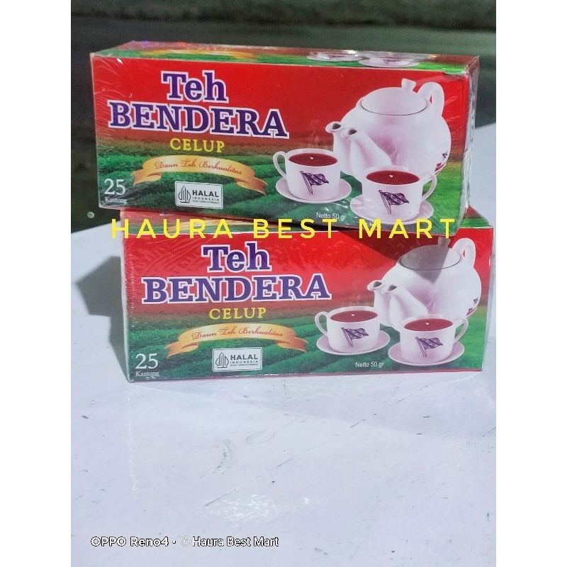 

Bendera teh celup 25's