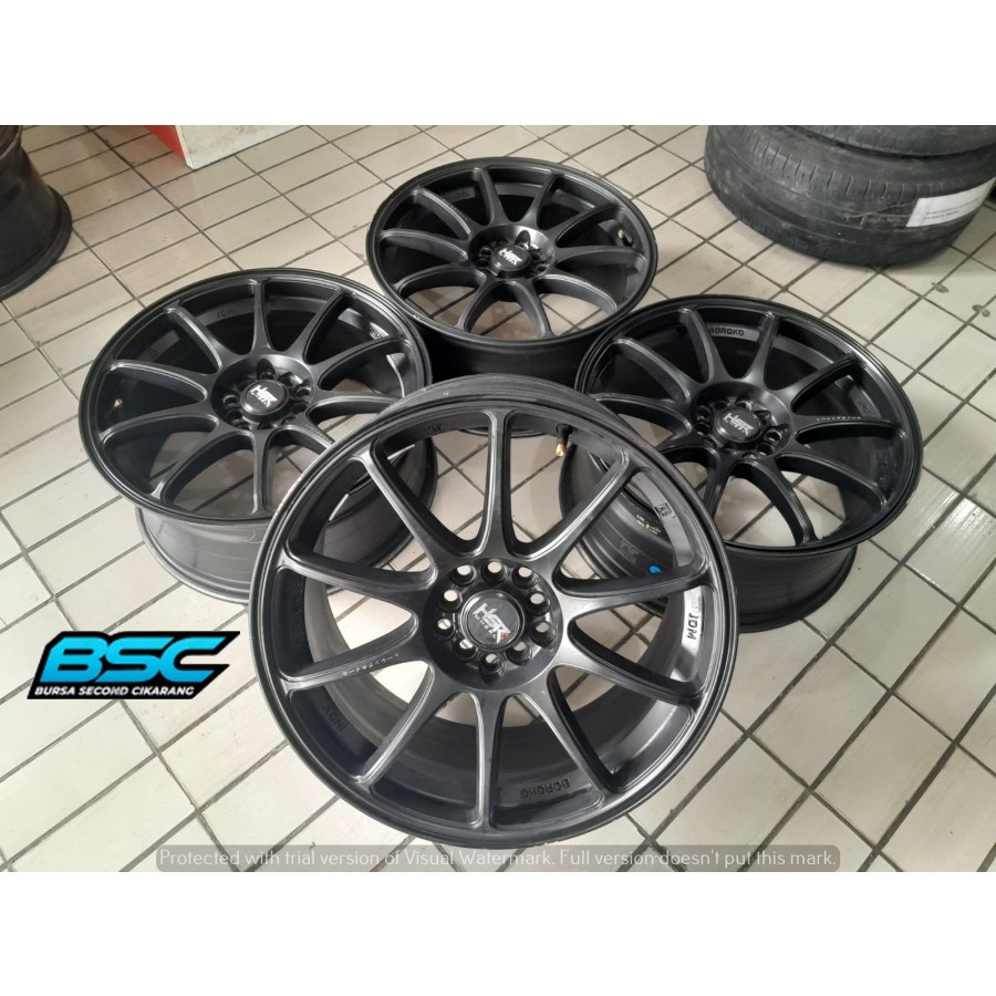 Velg Racing Seken R18 HSR Indy Pcd 5x100 5x114 Ring 18 Innova Rush Camry Civic Accord Xpander Altis 