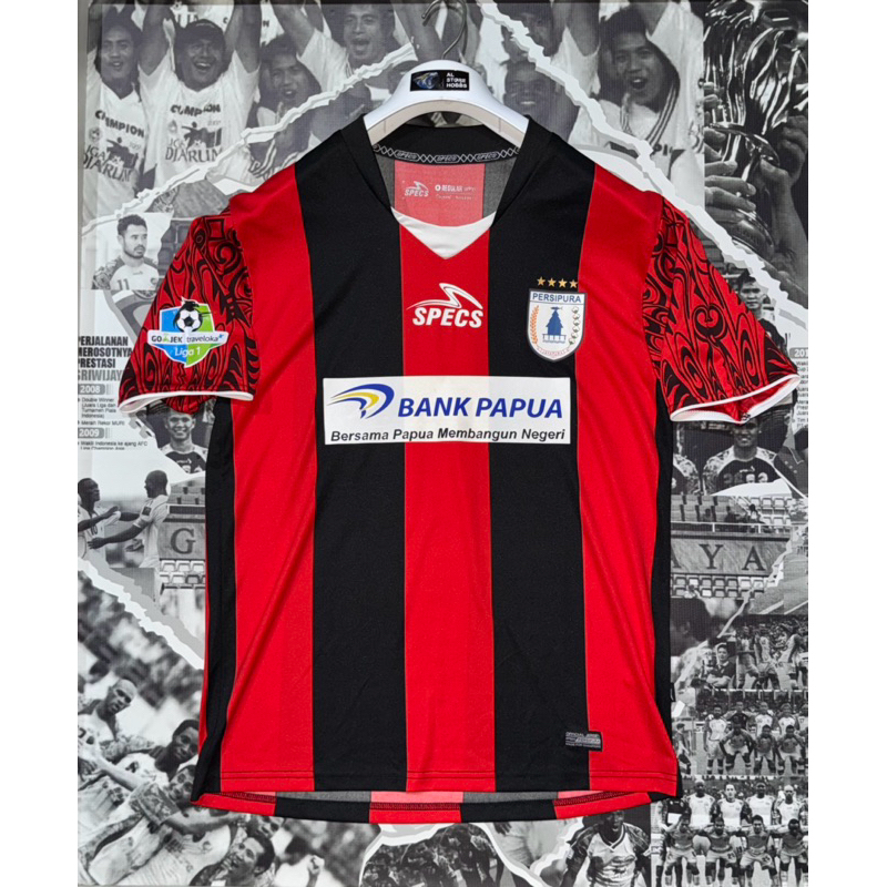  SOLD  Jersey Persipura Home 2017 Original Specs #86
