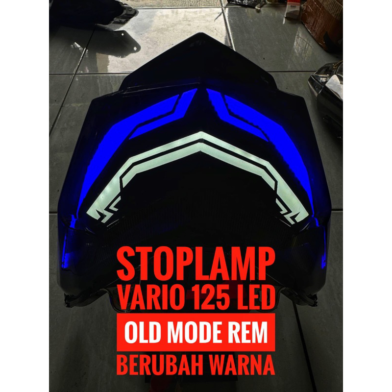 (PNP) stoplamp Vario125/150 old custom lazy running || stoplamp Vario125/150 led old custom lazy || 