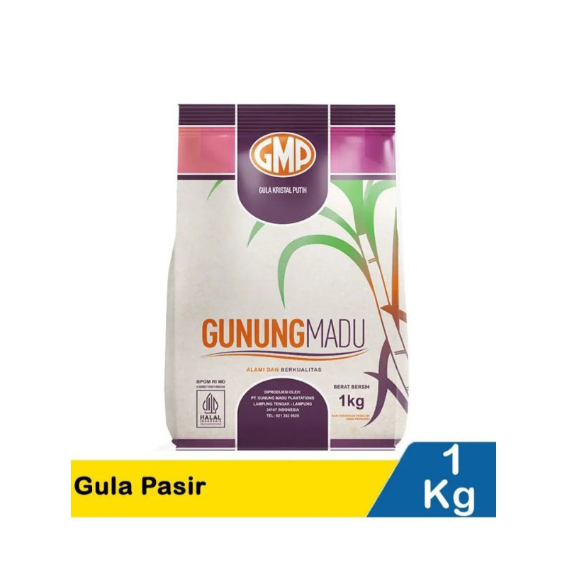 

GULA PASIR GMP GUNUNG MADU 1KG