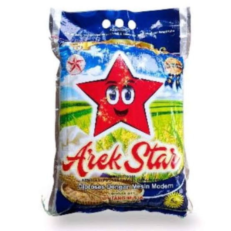

BERAS AREK STAR/BINTANG SUPER PULEN 5 KG