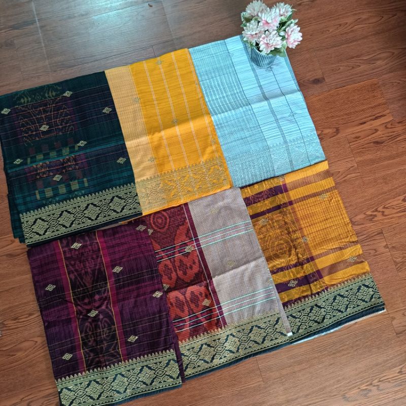 saput endek jumputan pria dewasa busana tradisional pakaian adat bali