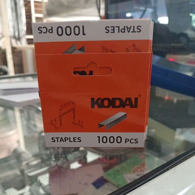 

ISI STAPLES TEMBAK PROHEX 8X11 dan 8X11,3 MM (Dikirim sesuai stok toko)