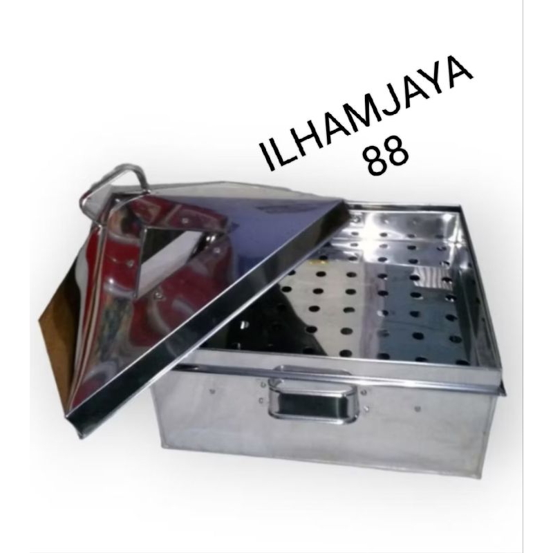 kalakat dimsum/kalakat kukusan ukuran 40x40cm stainless steel