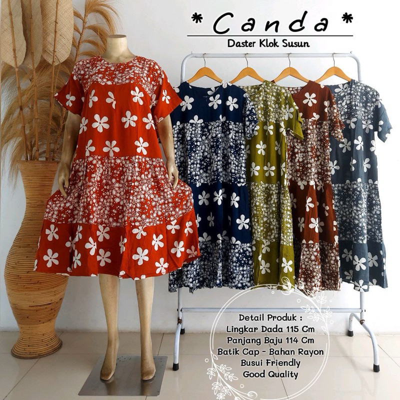 [BISA COD] DASTER SUSUN CANDA TERBARU CAP HALUS