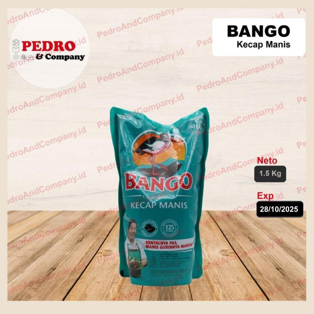 

Bango kecap manis 1.525 kg - refill pack plastic pack