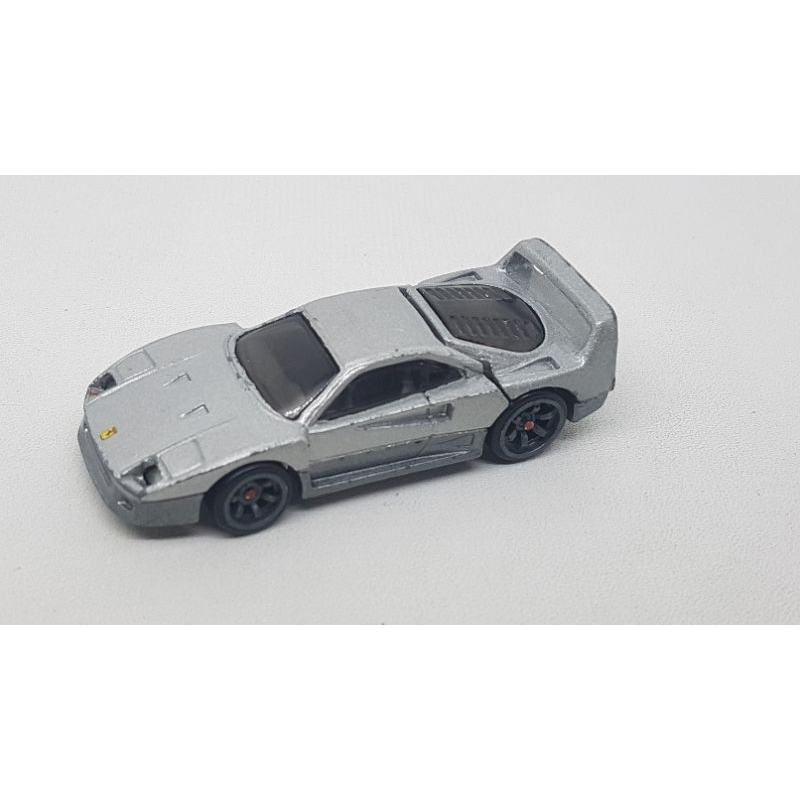 Hotwheels Ferrari Racer F40 Grey Loose (Collector Most Wanted)
