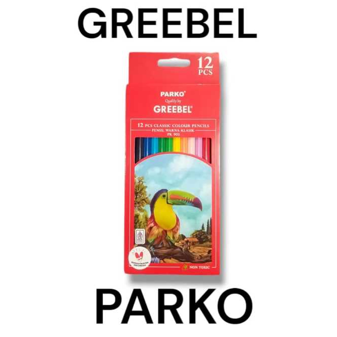 

GREEBEL PARKO PENSIL WARNA 12 PANJANG PK-903