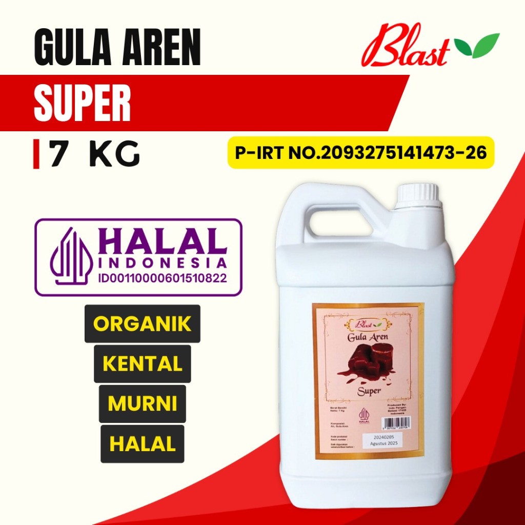 

GULA AREN SUPER ASLI - AREN CAIR 7 KG - PALM SUGAR LIQUID