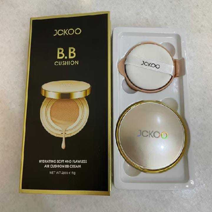 FREE REFILL !! JCKOO BB Cushion + Refill Jckoo Cushion Flawless And Hydrating 2Pcs x 15 Gr