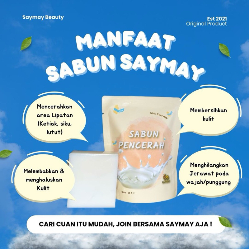 sabun susu pemutih badan