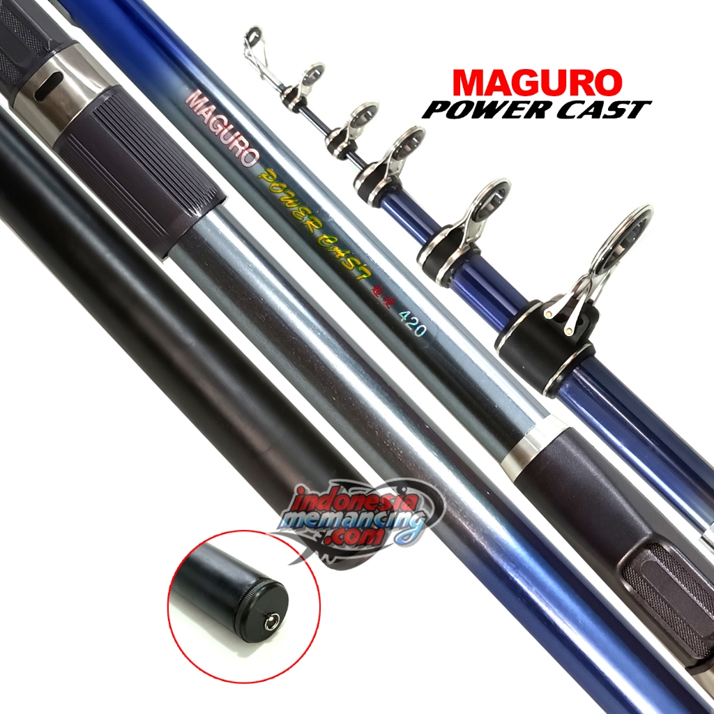 Joran MAGURO POWER CAST | 270 300 360 390 420 450 | Pasiran | Surf Casting ~ IM Store