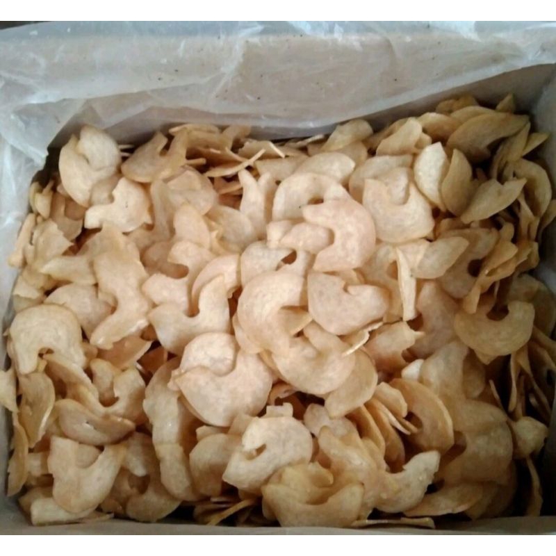 

Kerupuk udang mentah cap Regina