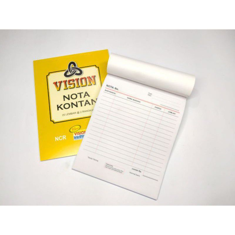 

NOTA KONTAN 2 PLY KECIL NCR