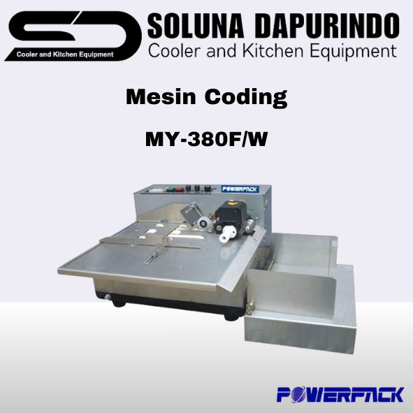 POWERPACK Solid Ink MY-380F/W /MY-380 F/W / MY380FW / Mesin Pencetak Kode
