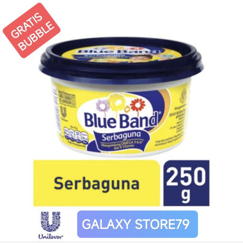 

BLUE BAND MARGARIN 250 GRAM / KEMASAN MANGKOK