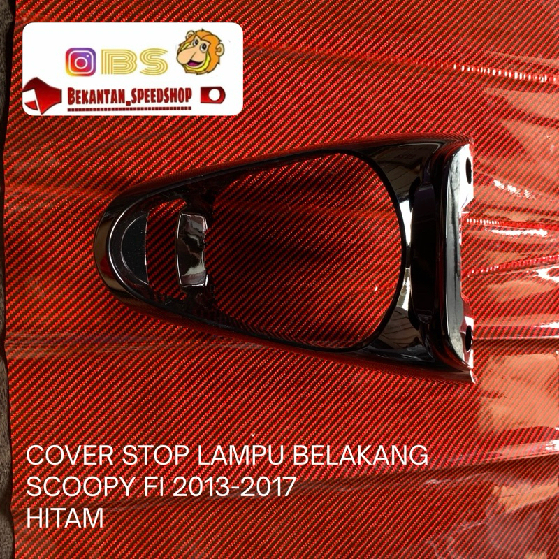 COVER STOP LAMPU BELAKANG SCOOPY FI 2013-2017