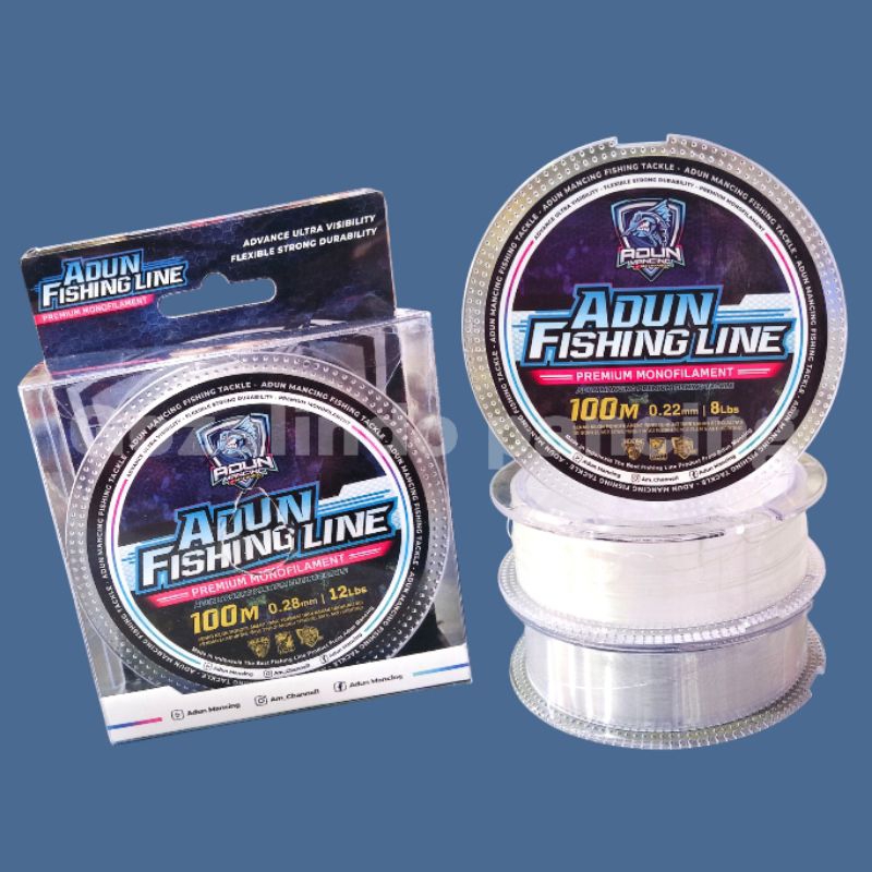 Adun Fishing Line Extensive Nilon Monofilament