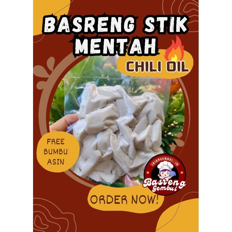 

BASRENG MENTAH STIK CHILI OIL| BASRENG VACUM