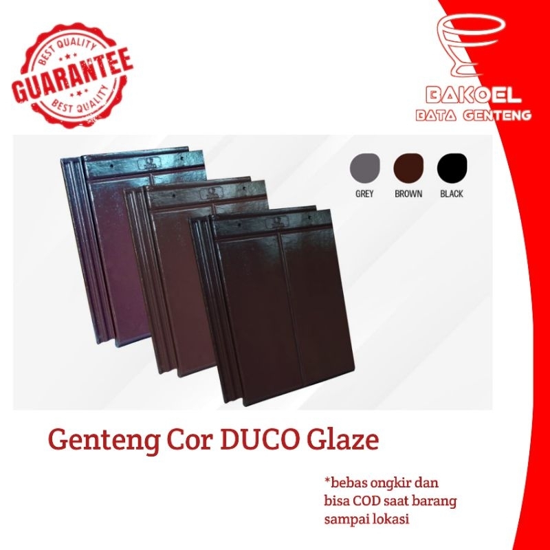 Genteng Beton/Cor Duco Glaze | Ready stock & Free ongkir