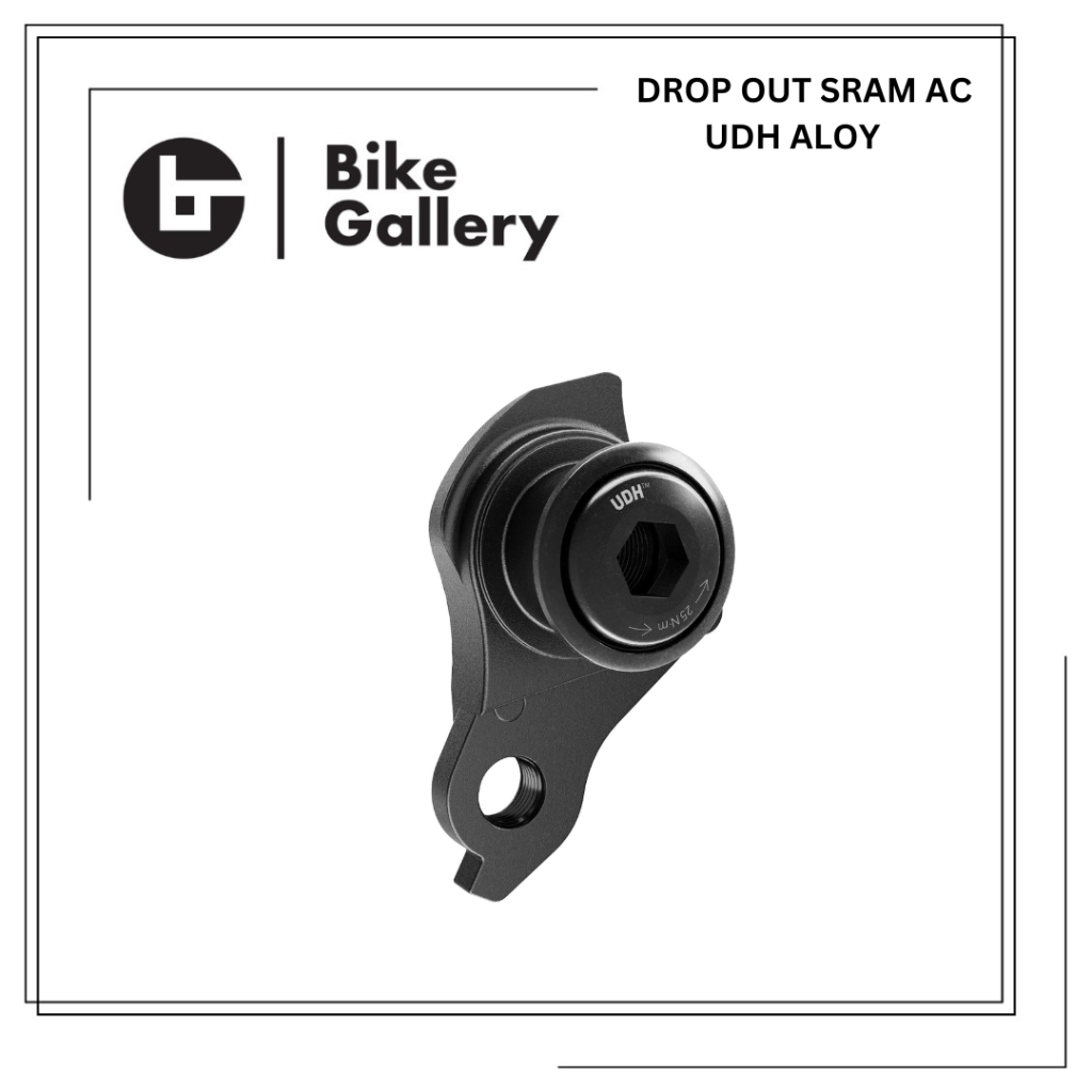 Dropout RD Sepeda MTB Sram AC UDH Deraileur Hanger AL Black