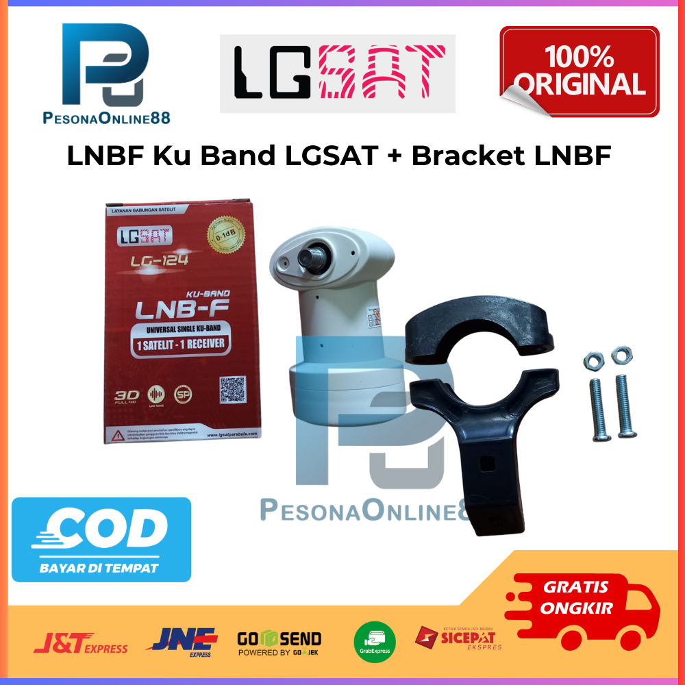 LNBF Ku-Band Single Matrix dan LNBF Ku Band Lgsat