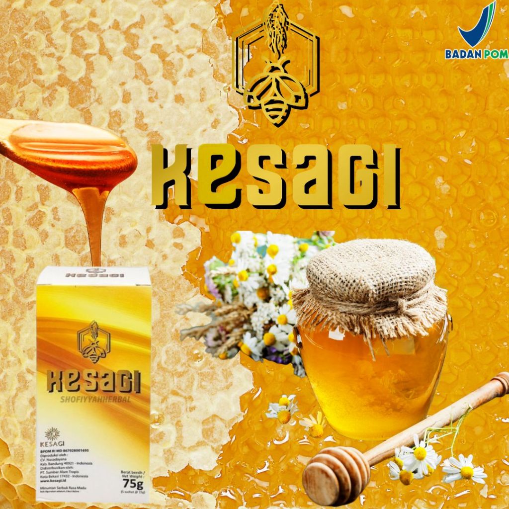 KESAGI ORIGINAL 100% ASLI BELI 1 BONUS 1 SACHET MADU KESAGI HERBAL