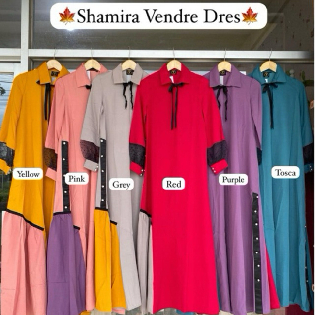 Vendre by Kursien Karzai Gamis Panjang Dress Size S M L XL