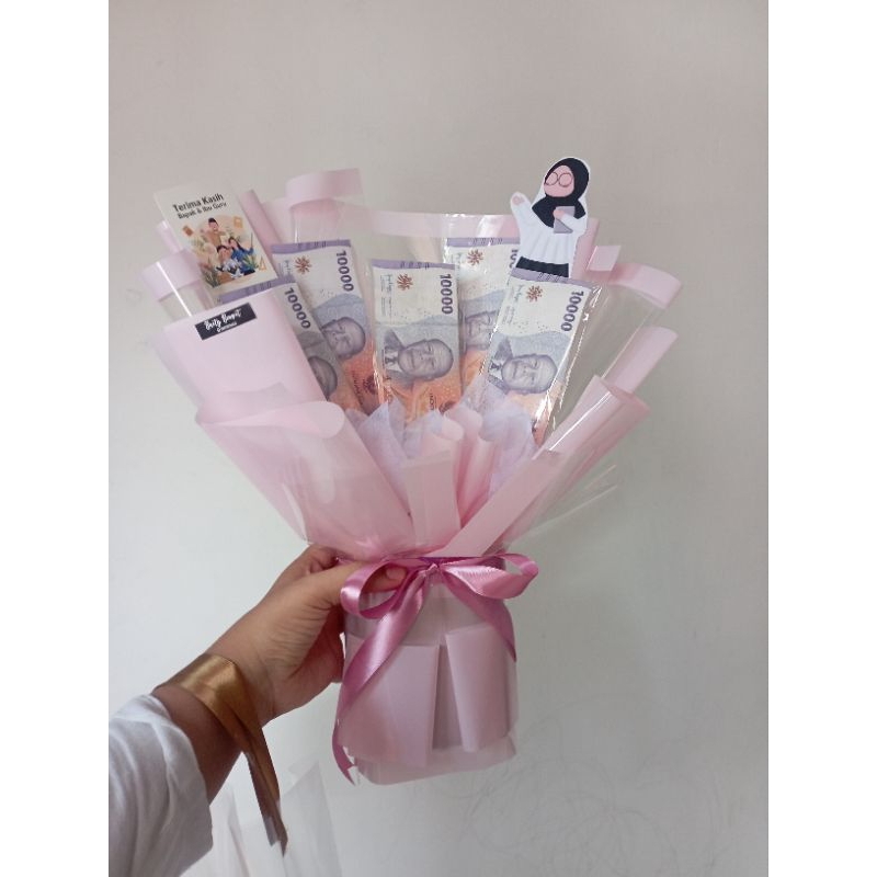 Bouquet kosong Bouquet uang