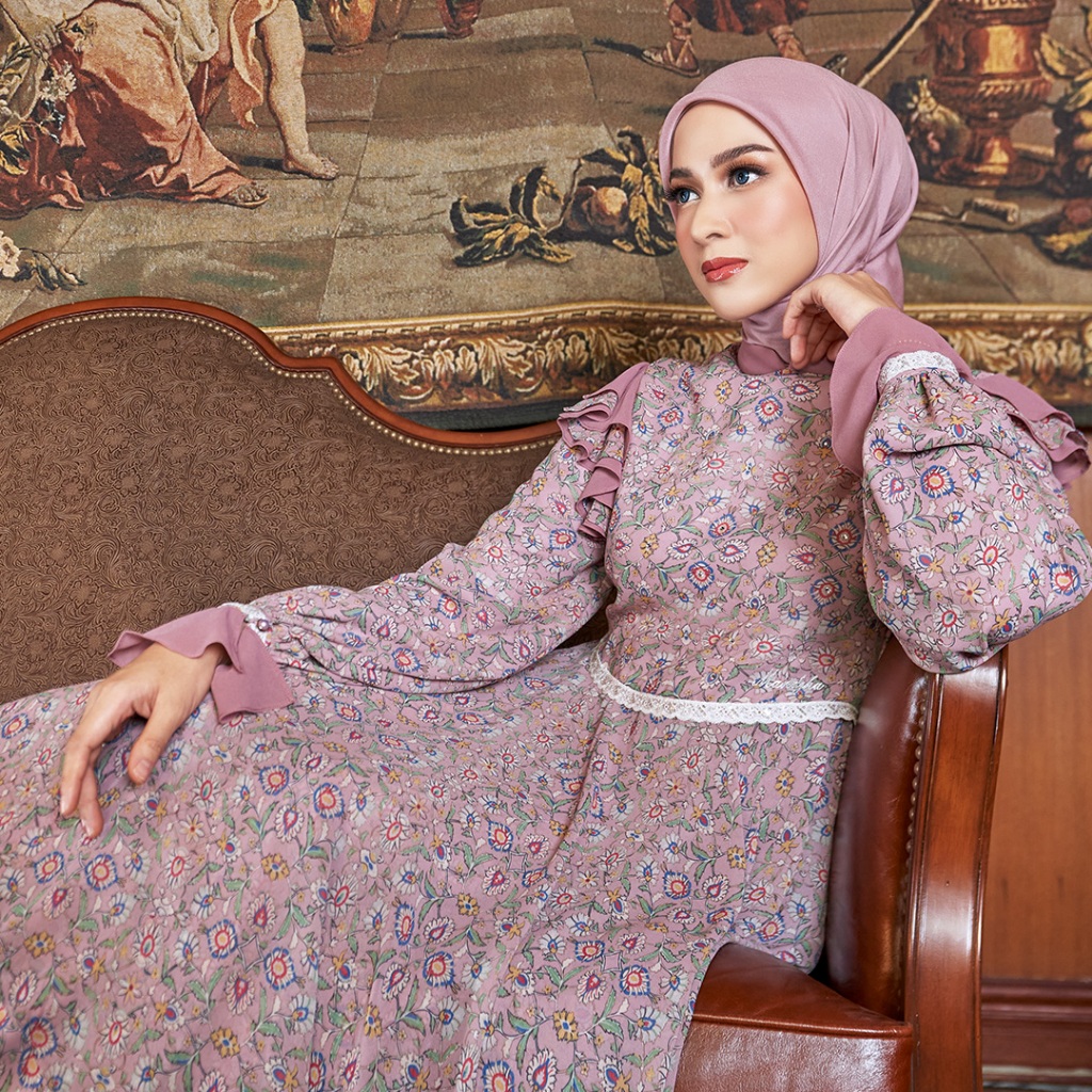 Mandjha Pricillia Dress Ivan Gunawan - Busana Muslim Wanita Modest