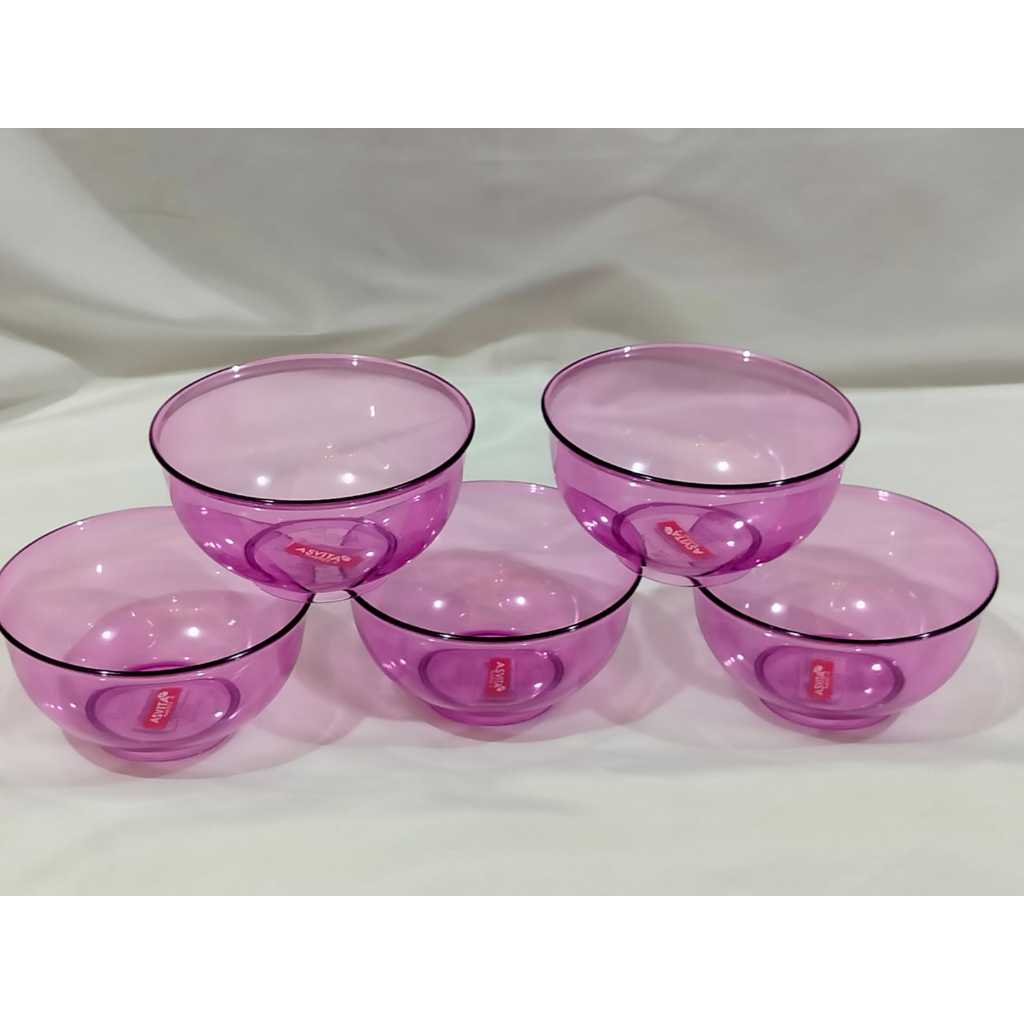 Mangkok Plastik Bening / Mangkuk Plastik Kecil As 4.5" 300 ml / Mangkok Clear Food Grade-38623862