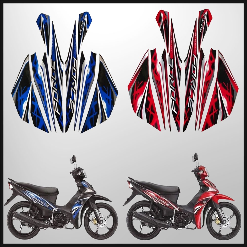 STRIPING STANDART YAMAHA VEGA FORCE 2015 STIKER BODY VEGA FORCE 2015 LIS BODY FORCE 2015 TERMURAH