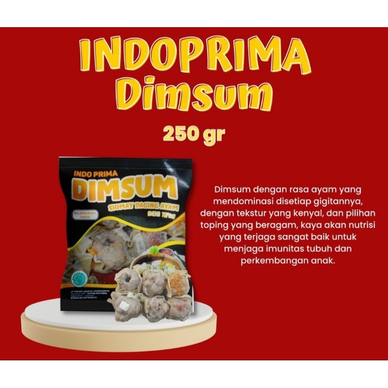 

Dimsum ayam Indoprima isi 15
