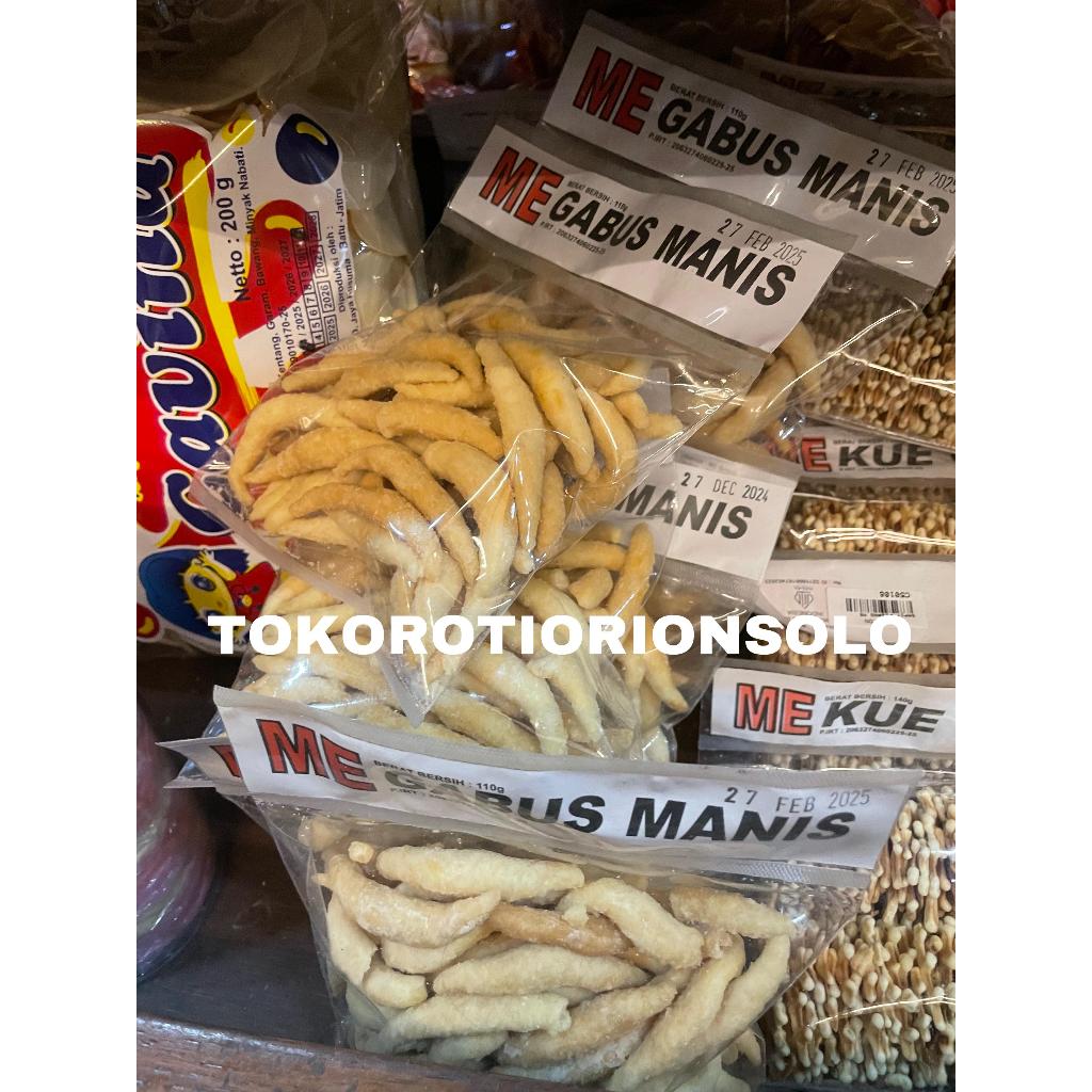 

Aneka Snack ME - Gabus Manis - Keripik Tempe - Kue Gapit - Kue Manco - Sagon Mentega