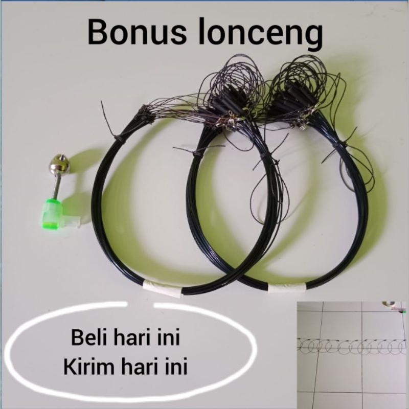 Racik Gantung Ruak Ruak 2 Ikat 22 Mata+Lonceng