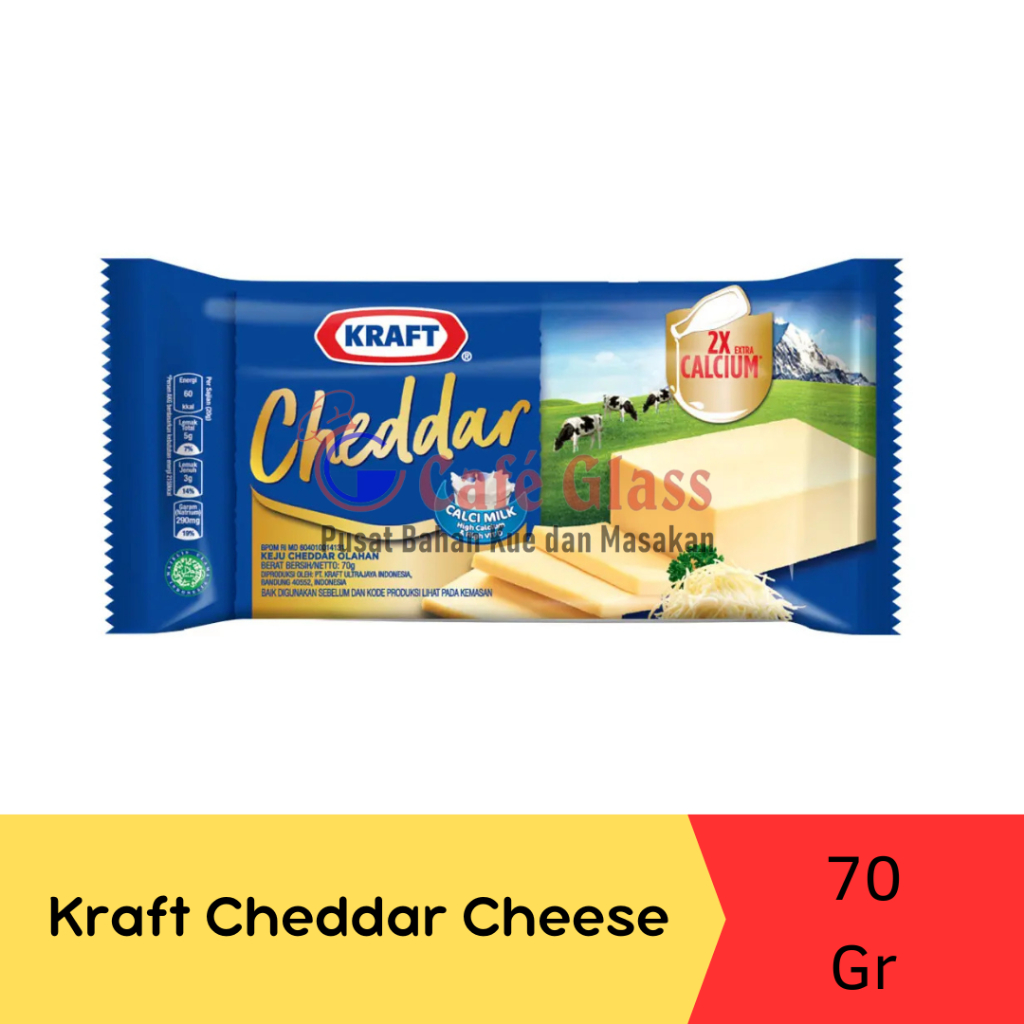 

Kraft Keju Cheddar Midi 70Gr