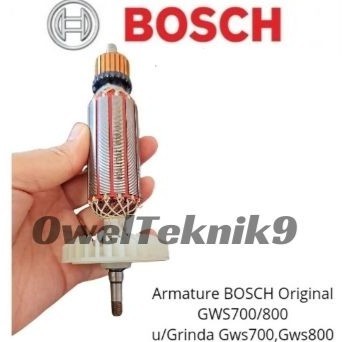 Armature BOSCH ORIGINAL GWS 700,GWS 800/Angker Grinda BOSCH GWS 700(100% ORIGINAL)