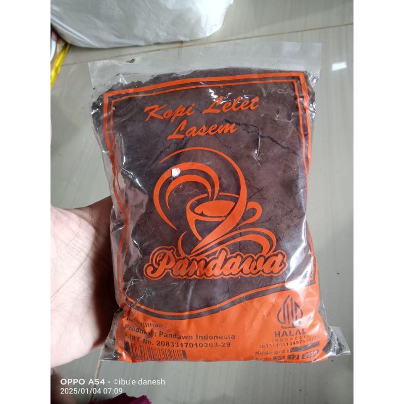 

Kopi lelet Lasem 225gr