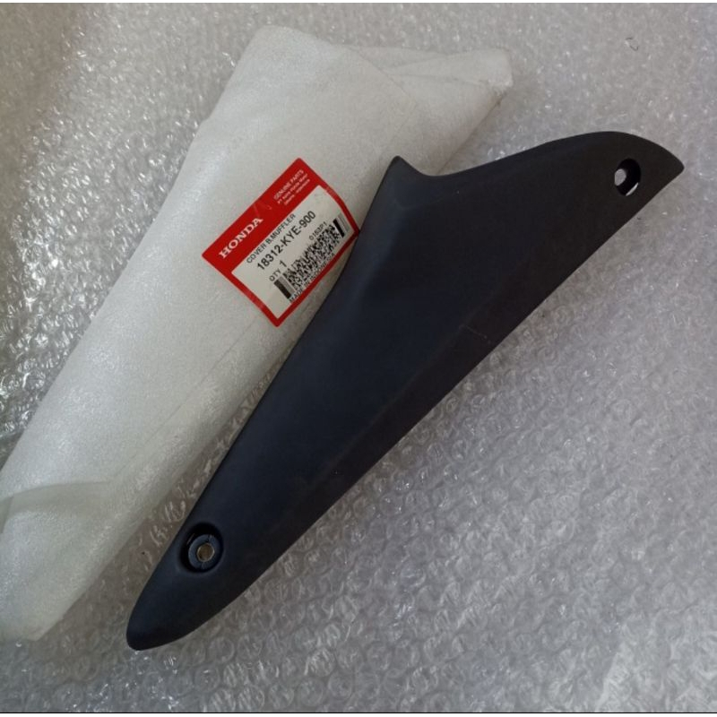 COVER PELINDUNG DEPAN KNALPOT KENALPOT HONDA MEGAPRO MONO | 18312KYE900 100% ORI AHM