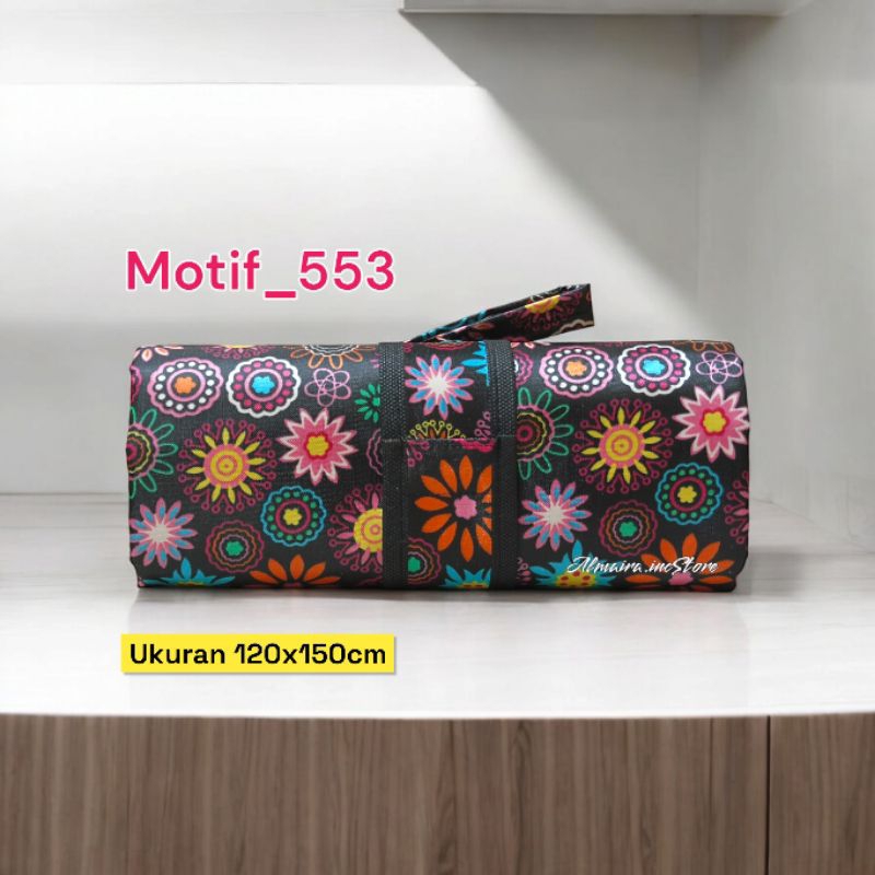 TIKAR LIPAT INDOOR OUTDOOR MICROSATIN 120x150.cm