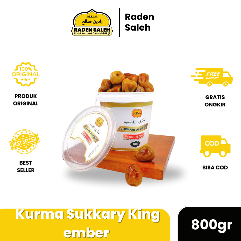 

Kurma Sukkary Ember 800gr AL-QASSIM