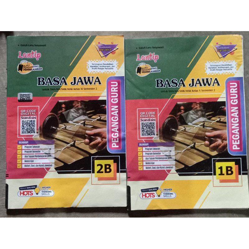 Pegangan Guru Bahasa Jawa Kelas 10 san kelas 11